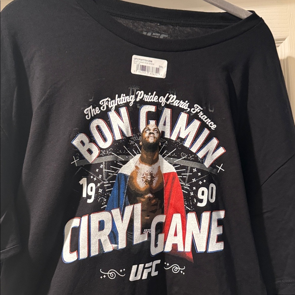 UFC Black Graphic Tee - Short Sleeve